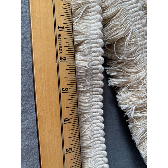 Simplicity Beige Fringe Trim 2" width 4 yards - Picture 3 of 7
